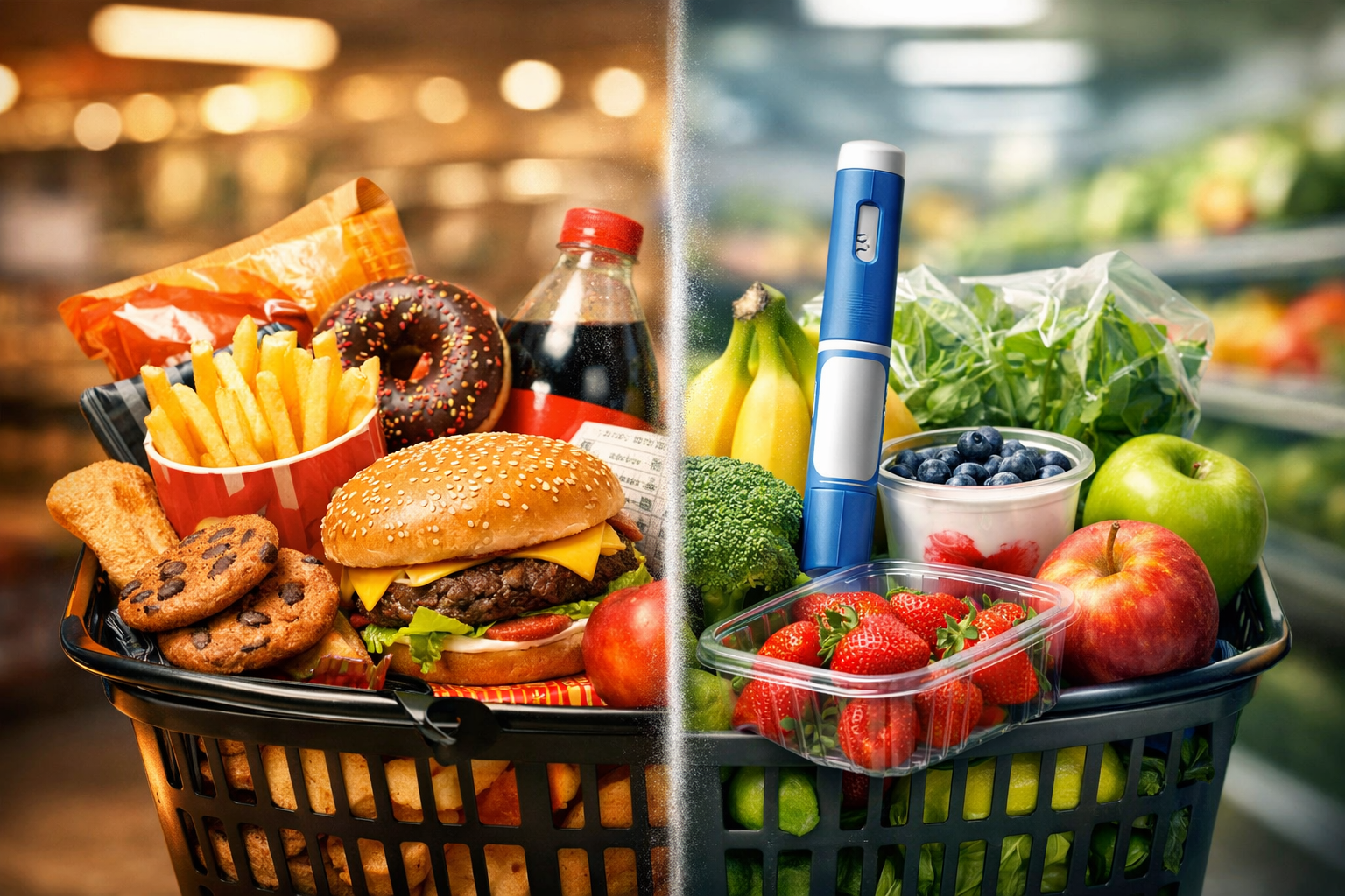 Cómo Ozempic y otros medicamentos GLP-1 están cambiando lo que compramos